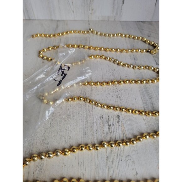 Vintage medium red mercury glass beaded Garland Xmas decor - Picture 9 of 10